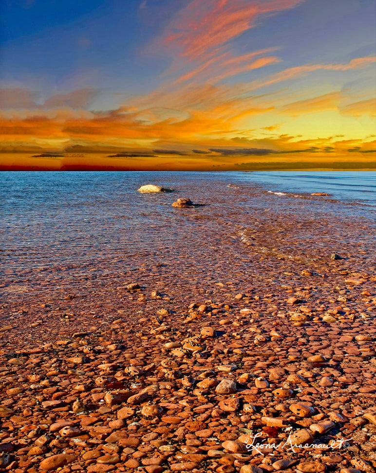 North Cape, PEI - Pebbled Shoreline