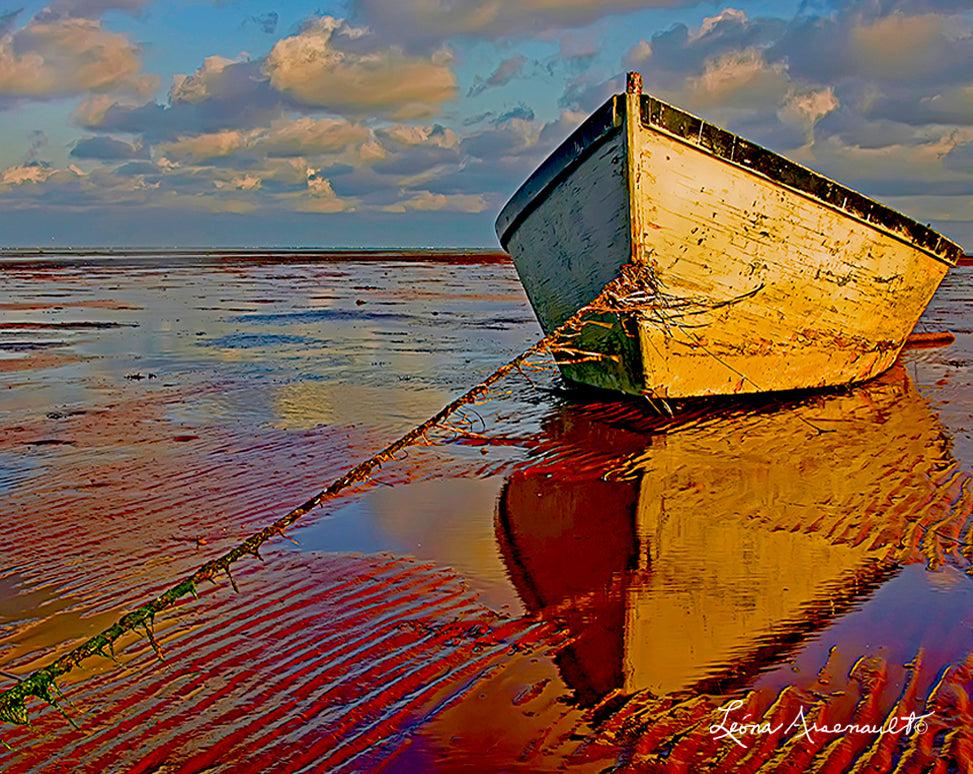 Abram-Village, PEI - Dory at Low Tide
