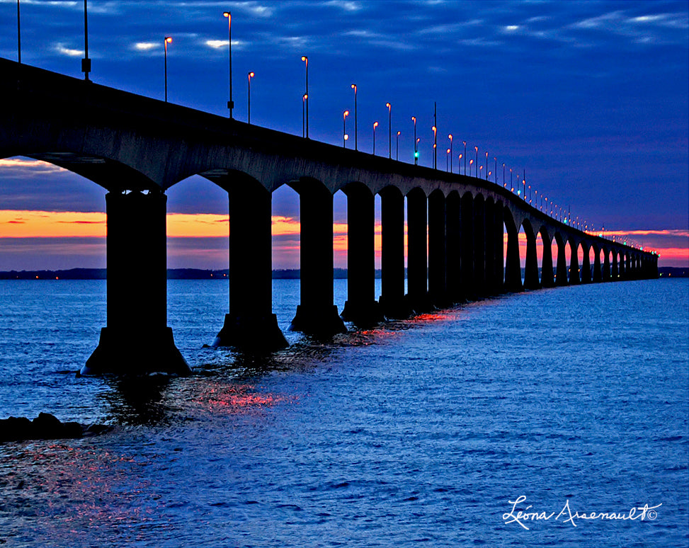 Confederation Bridge - Over Blue Water
