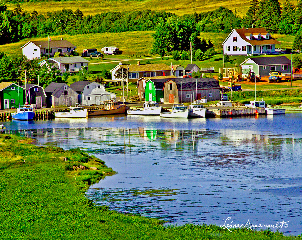 French River, PEI - Fishing Wharf