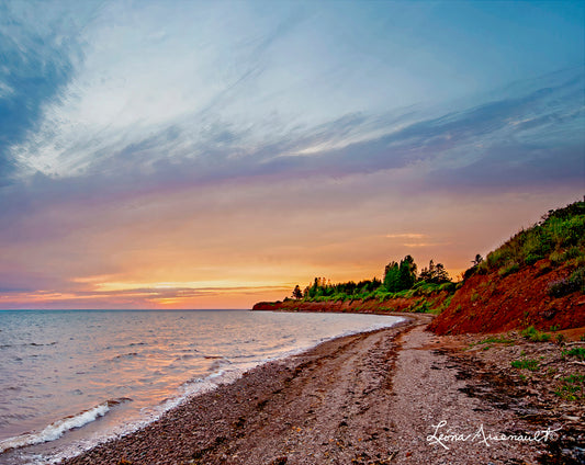 Cape Egmont, PEI - Colorful Sunset
