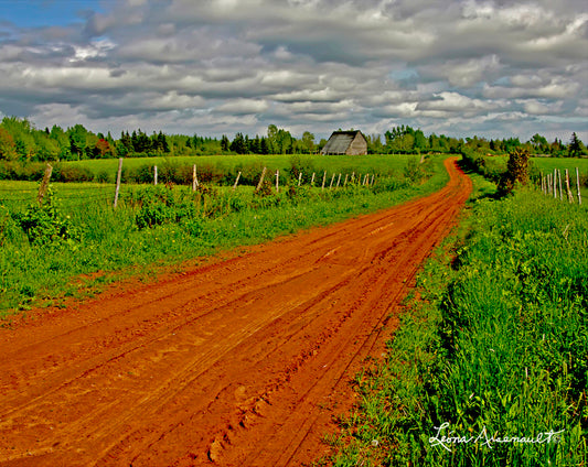 Abram-Village, PEI - Red Dirt Road