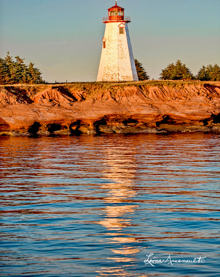 Fernwood Lighthouse, PEI - Lighthouse Reflection