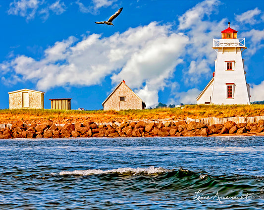 North Rustico Lighthouse, PEI - Such a Blue Day