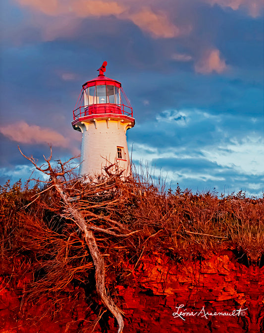 Point Prim Lighthouse, PEI - Perched on a Cliff